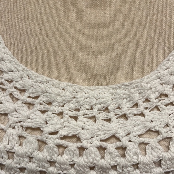 83. ๐HP๐. Free People Megan Crochet Top in Ivory - Picture 6 of 17